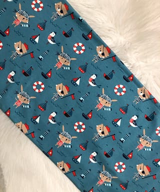 Sondenbody - Piraten auf türkis